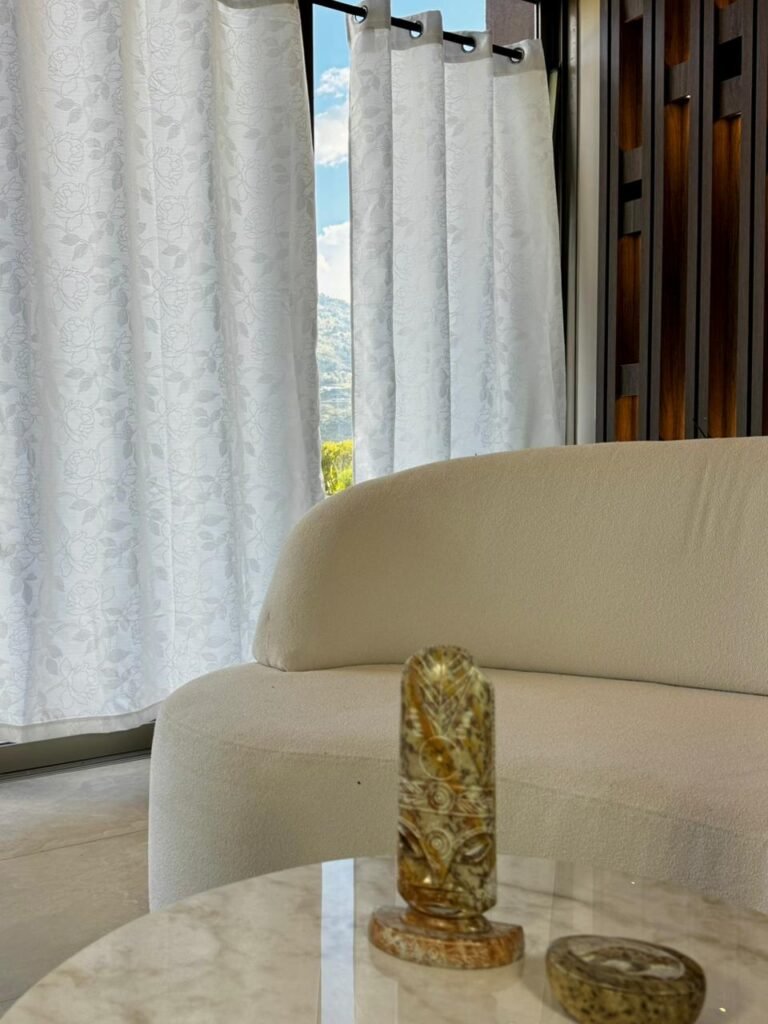 Cortina Elegante Tipo Jacquard Sevilla